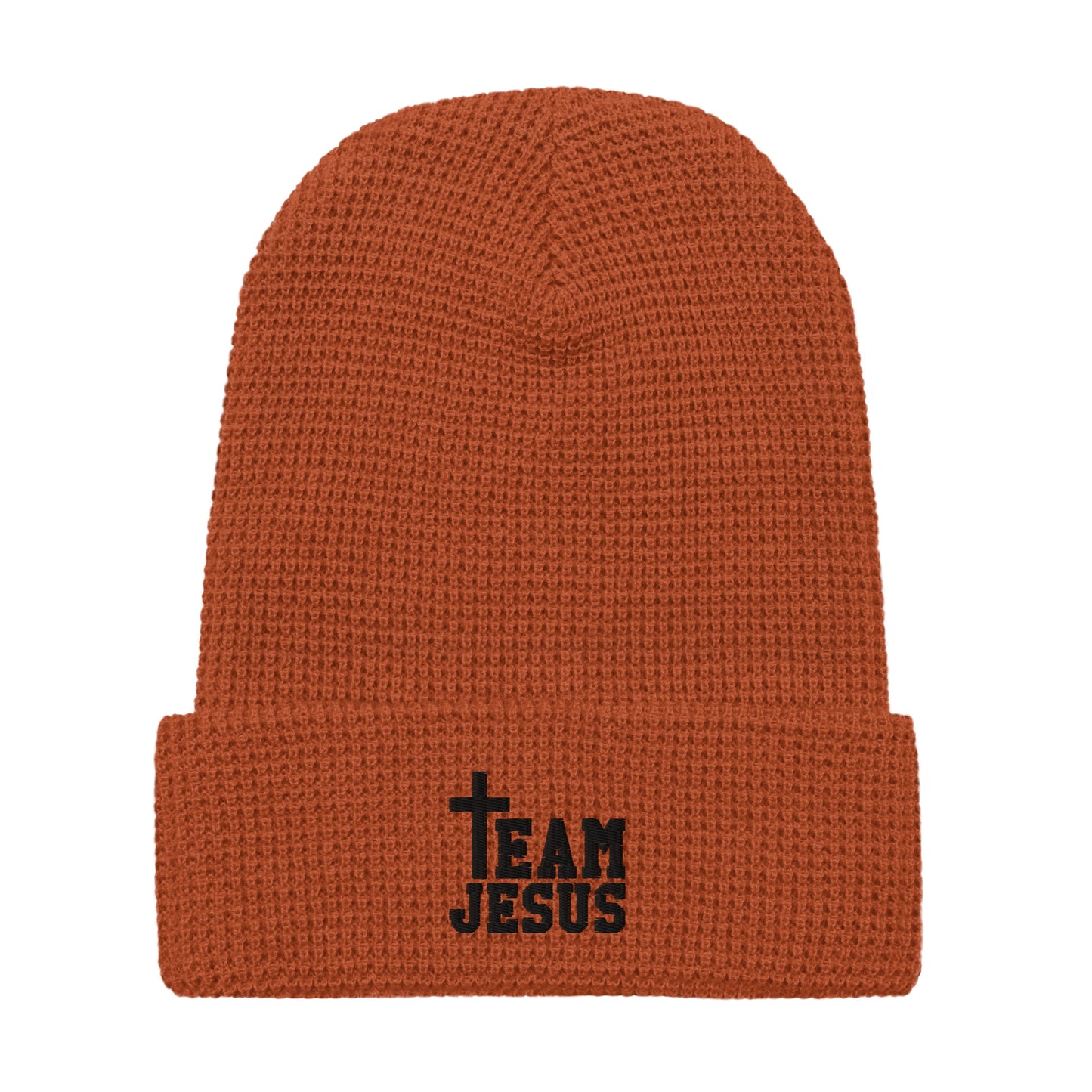 Team Jesus Waffle beanie