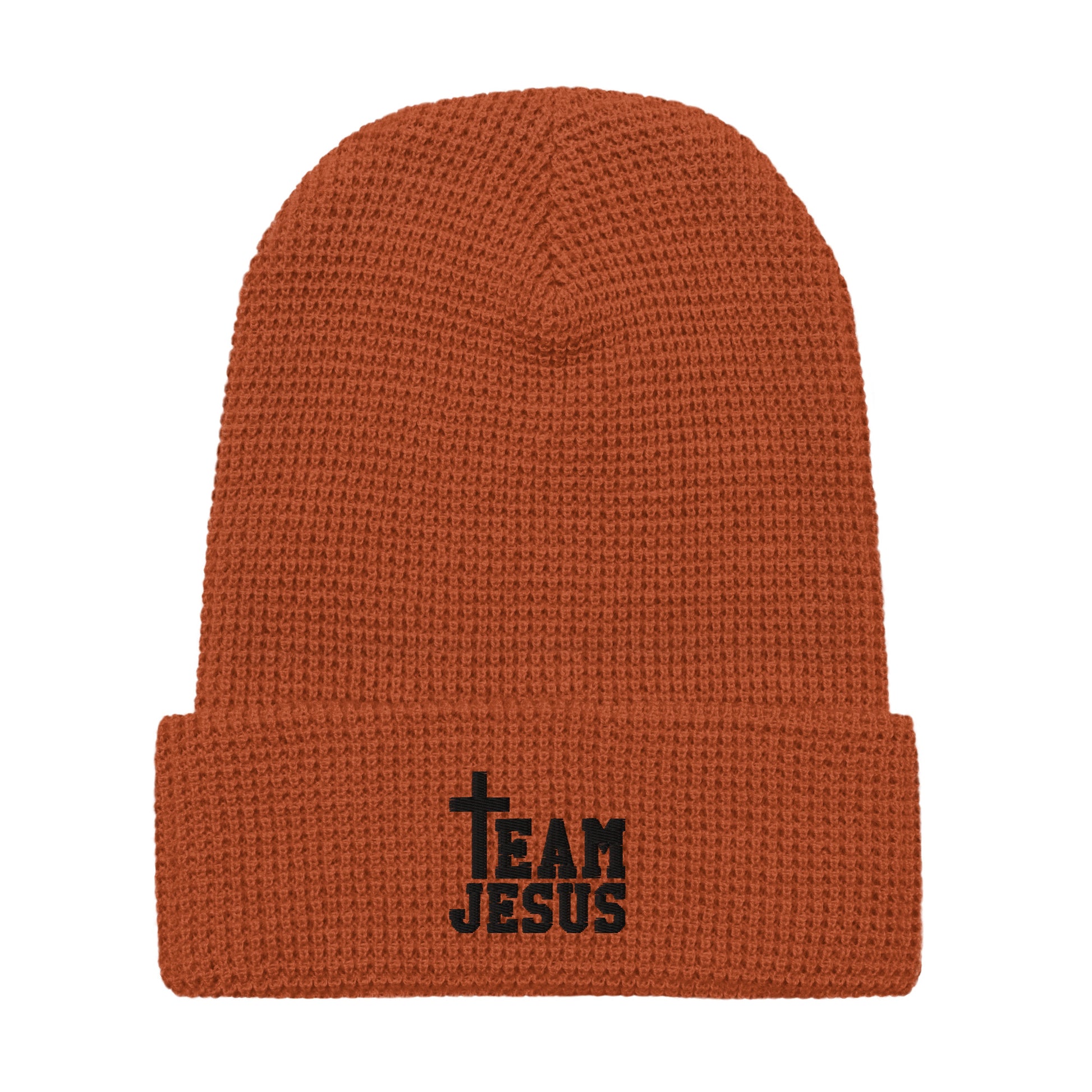 Team Jesus Waffle beanie
