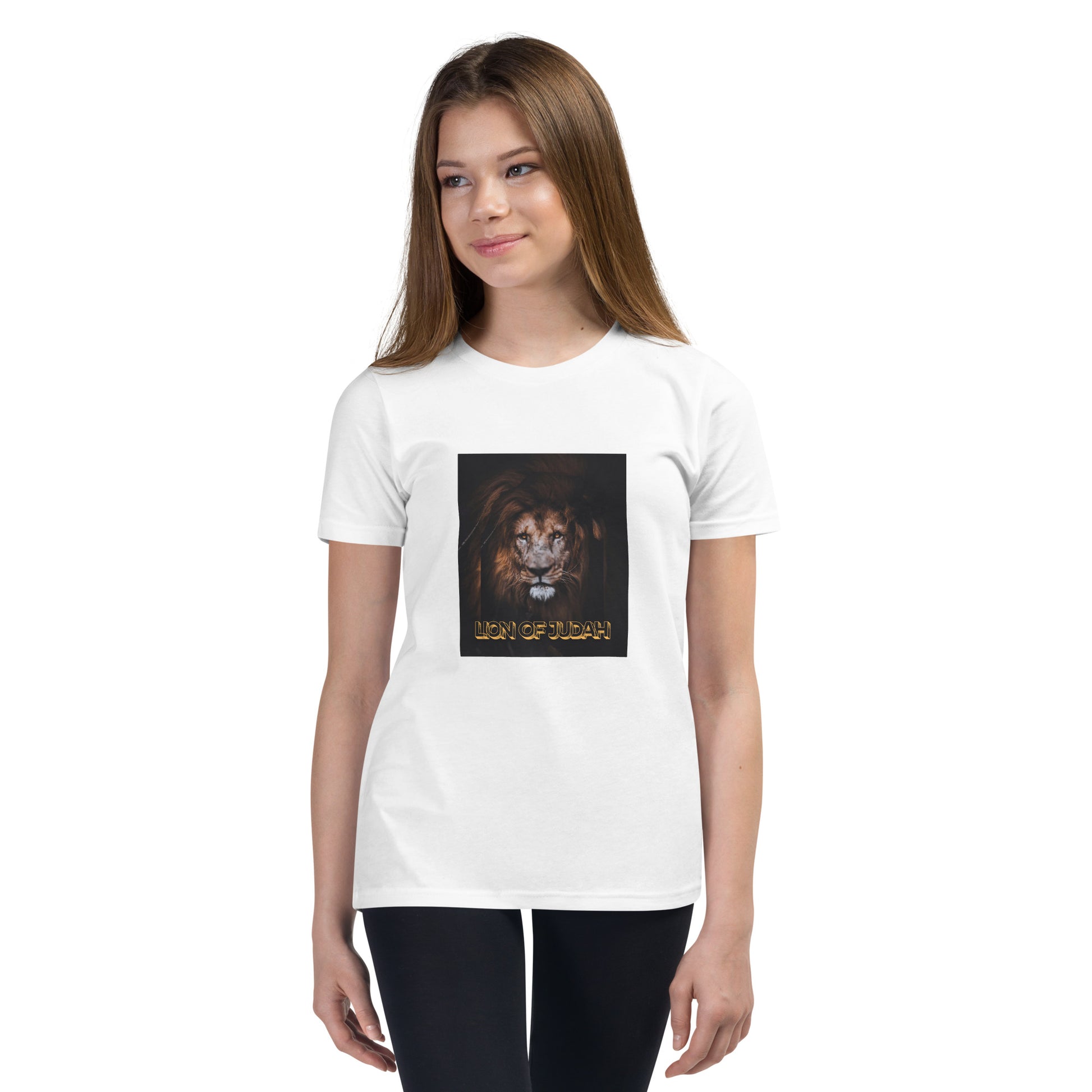 Lion of Judah Youth Short Sleeve T-Shirt S